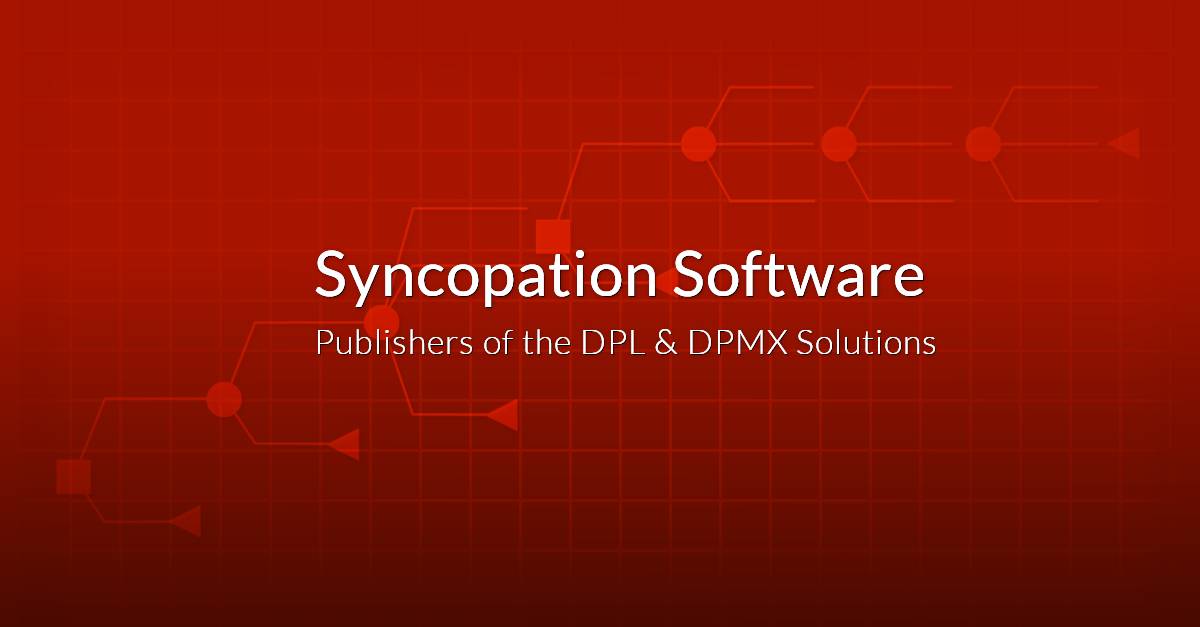Syncopation Software | Publishers of the DPL & DPMX Solutions