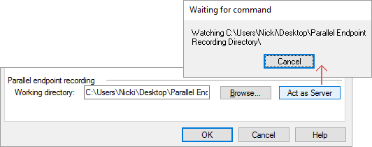 Setting up Parallel Endpoint Recording in DPL9