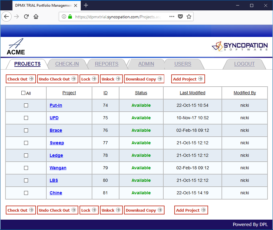 The DPMX System by SyncopationSoftware