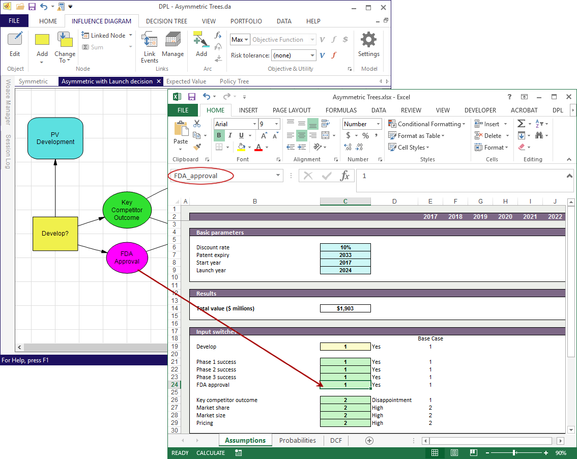 DPL Excel LinkingSupport