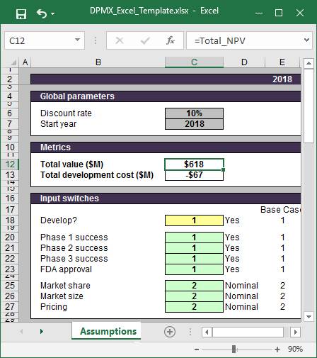 DPL Portfolio - Excel Template
